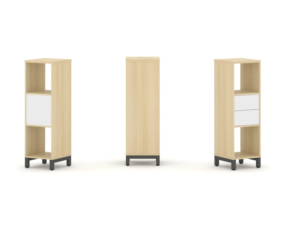 Набор стеллажа 1 сторон., 3 яр. 387x400x1248 Стайл Проджект / Style Project