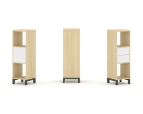 Набор стеллажа 1 сторон., 3 яр. 387x400x1248 Стайл Проджект / Style Project images