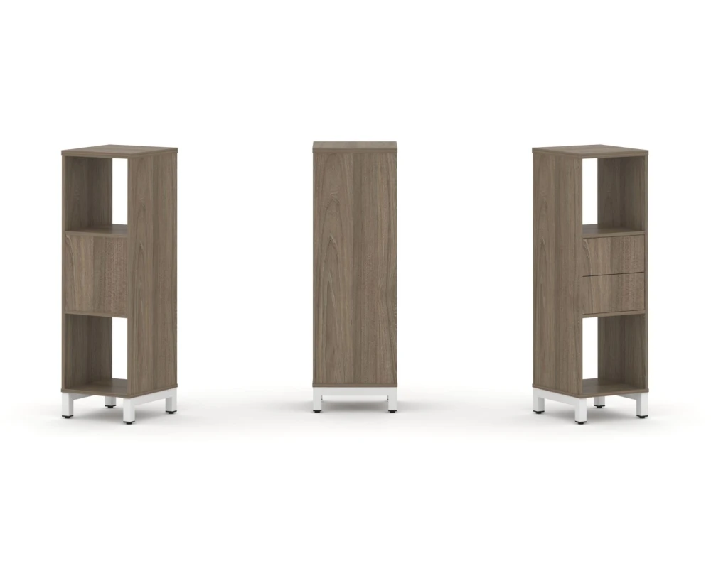 Набор стеллажа 1 сторон., 3 яр. 387x400x1248 Стайл Проджект / Style Project