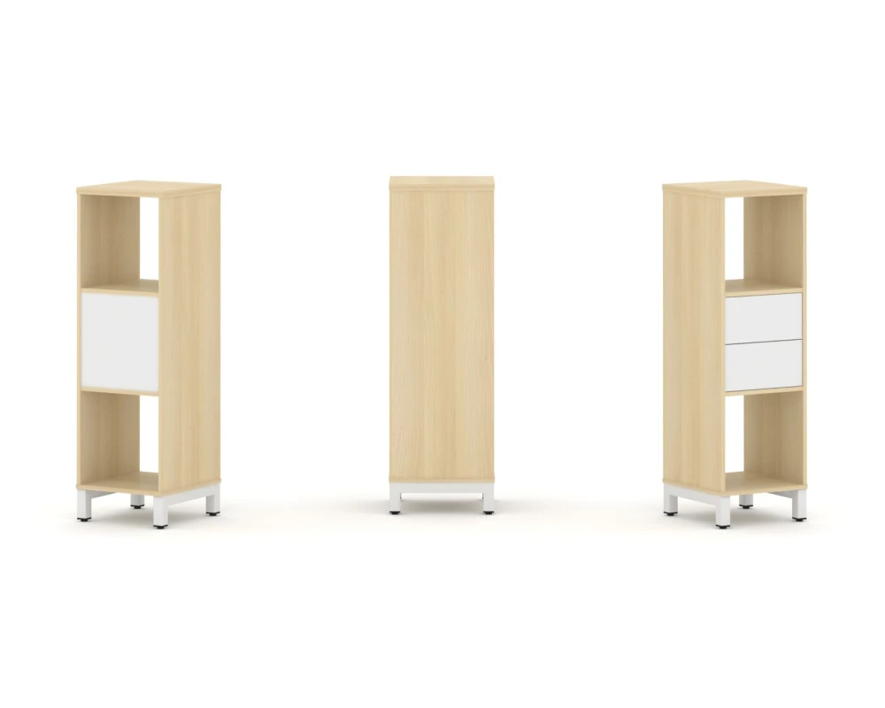 Набор стеллажа 1 сторон., 3 яр. 387x400x1248 Стайл Проджект / Style Project