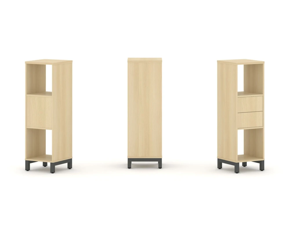 Набор стеллажа 1 сторон., 3 яр. 387x400x1248 Стайл Проджект / Style Project