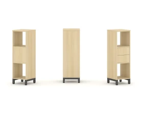 Набор стеллажа 1 сторон., 3 яр. 387x400x1248 Стайл Проджект / Style Project images