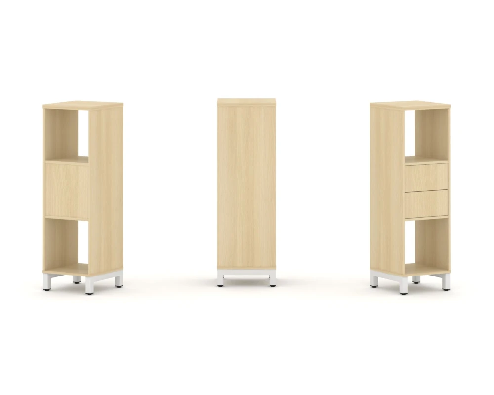 Набор стеллажа 1 сторон., 3 яр. 387x400x1248 Стайл Проджект / Style Project