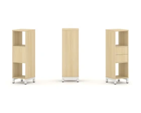 Набор стеллажа 1 сторон., 3 яр. 387x400x1248 Стайл Проджект / Style Project images