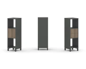 Набор стеллажа 1 сторон., 3 яр. 387x400x1248 Стайл Проджект / Style Project images