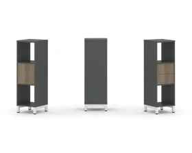 Набор стеллажа 1 сторон., 3 яр. 387x400x1248 Стайл Проджект / Style Project images