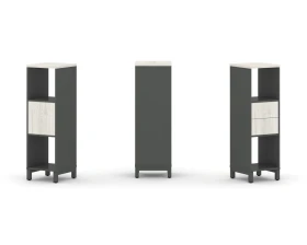 Набор стеллажа 1 сторон., 3 яр. 387x400x1248 Стайл Проджект / Style Project images