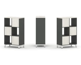 Набор стеллажа 1 сторон., 3 яр. 754x400x1248 Стайл Проджект / Style Project images