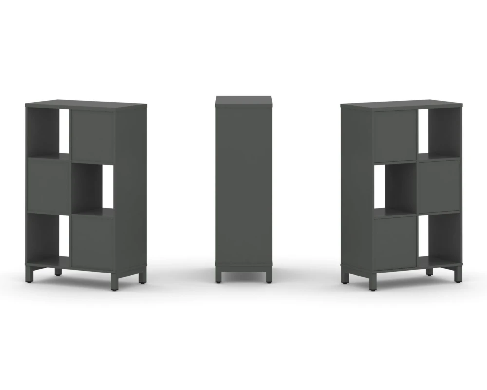 Набор стеллажа 1 сторон., 3 яр. 754x400x1248 Стайл Проджект / Style Project