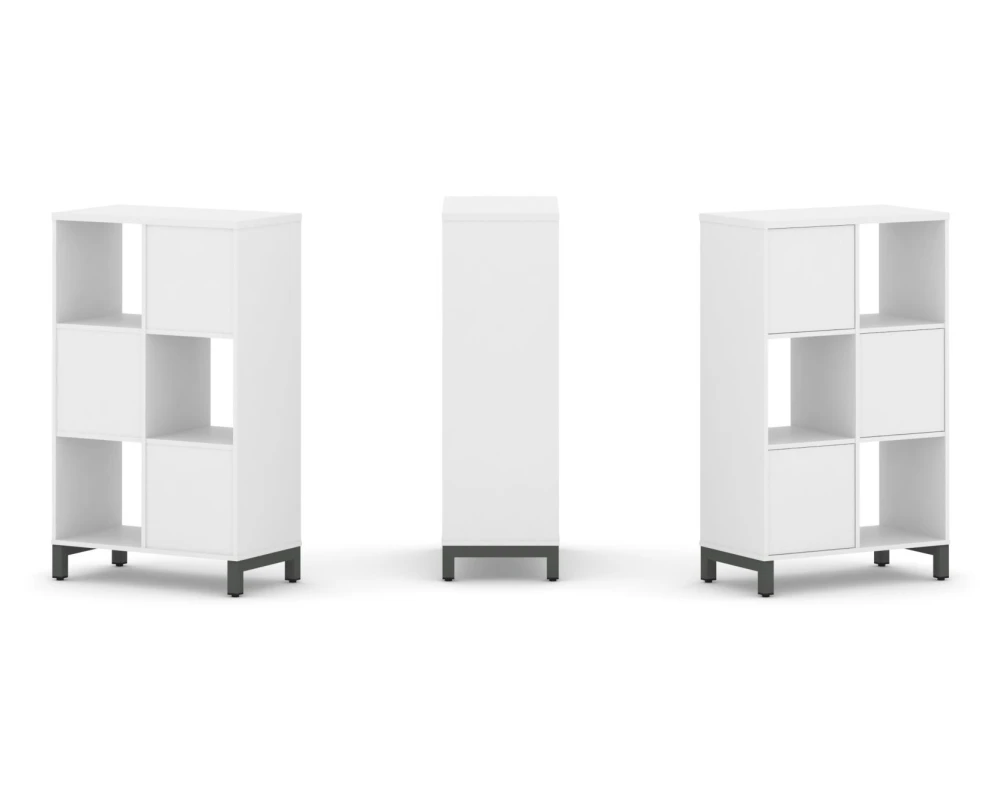 Набор стеллажа 1 сторон., 3 яр. 754x400x1248 Стайл Проджект / Style Project