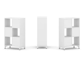 Набор стеллажа 1 сторон., 3 яр. 754x400x1248 Стайл Проджект / Style Project images