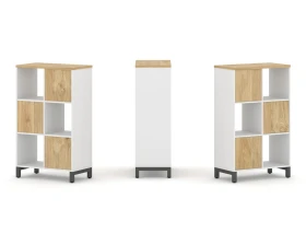 Набор стеллажа 1 сторон., 3 яр. 754x400x1248 Стайл Проджект / Style Project images