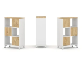 Набор стеллажа 1 сторон., 3 яр. 754x400x1248 Стайл Проджект / Style Project images