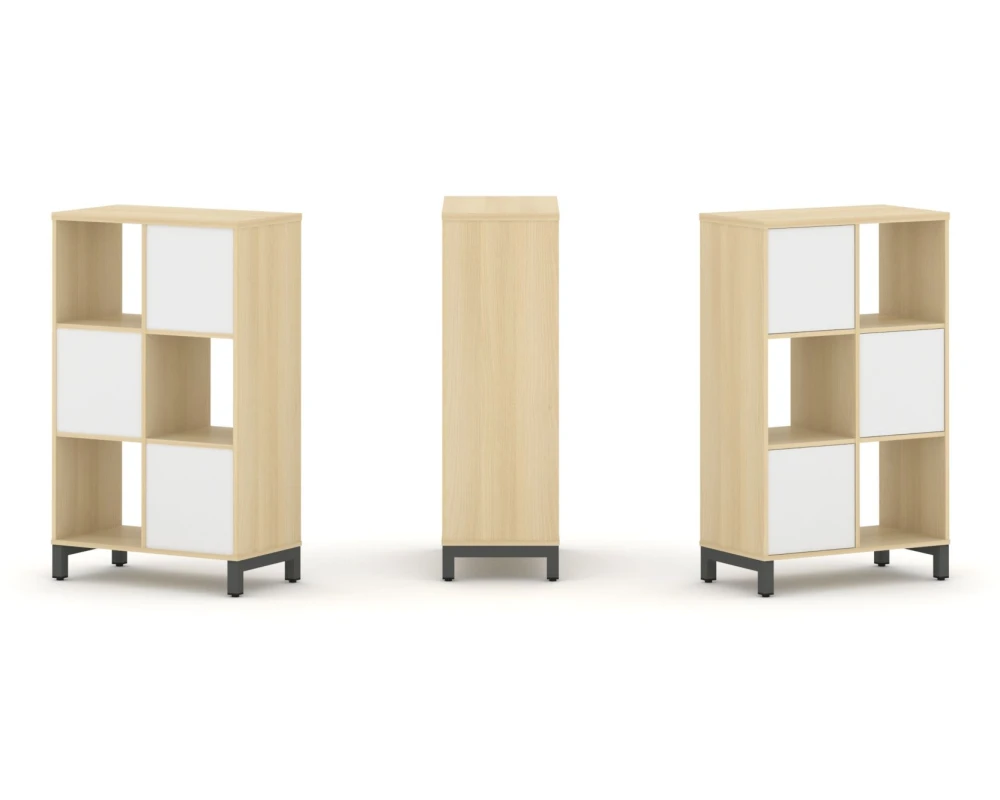 Набор стеллажа 1 сторон., 3 яр. 754x400x1248 Стайл Проджект / Style Project