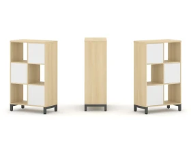 Набор стеллажа 1 сторон., 3 яр. 754x400x1248 Стайл Проджект / Style Project images