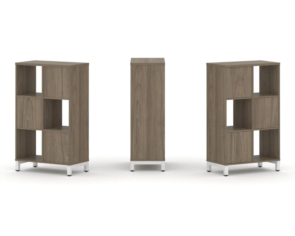 Набор стеллажа 1 сторон., 3 яр. 754x400x1248 Стайл Проджект / Style Project