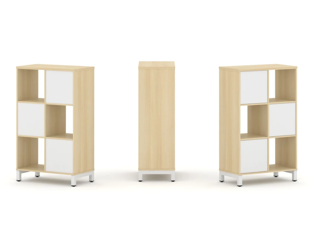 Набор стеллажа 1 сторон., 3 яр. 754x400x1248 Стайл Проджект / Style Project