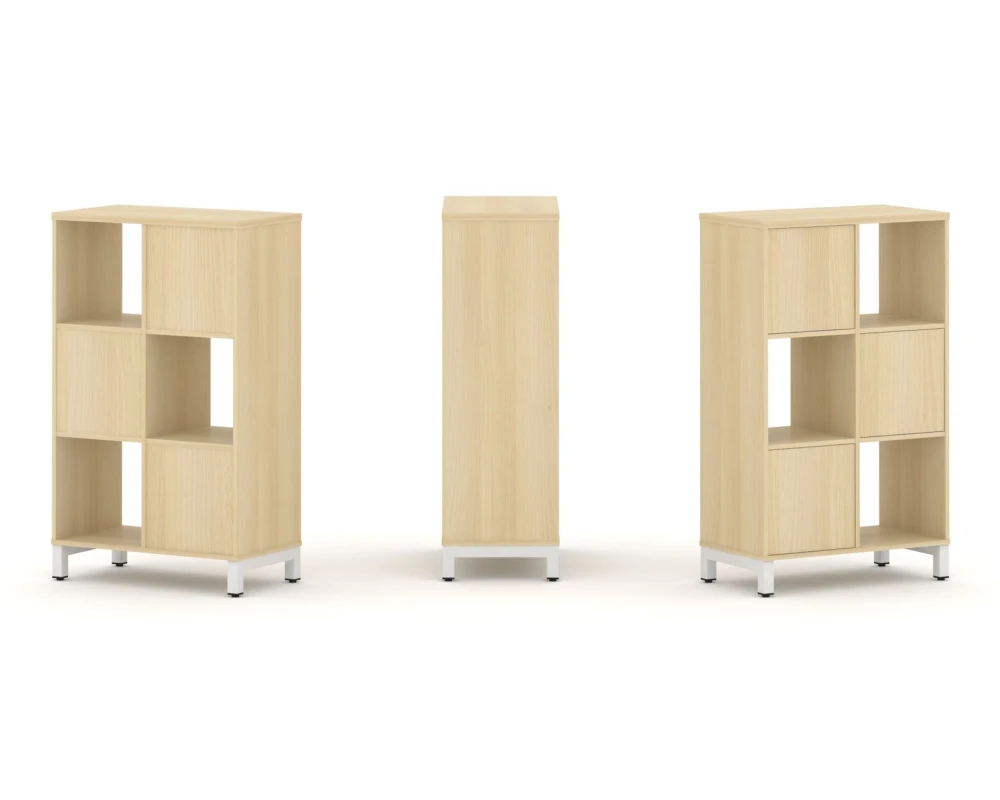 Набор стеллажа 1 сторон., 3 яр. 754x400x1248 Стайл Проджект / Style Project