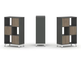 Набор стеллажа 1 сторон., 3 яр. 754x400x1248 Стайл Проджект / Style Project images