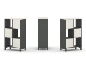 Набор стеллажа 1 сторон., 3 яр. 754x400x1248 Стайл Проджект / Style Project images