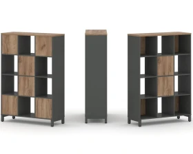 Набор стеллажа 1 сторон., 4 яр. 1121x400x1615 Стайл Проджект / Style Project images