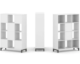 Набор стеллажа 1 сторон., 4 яр. 1121x400x1615 Стайл Проджект / Style Project images