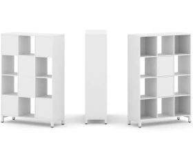 Набор стеллажа 1 сторон., 4 яр. 1121x400x1615 Стайл Проджект / Style Project images