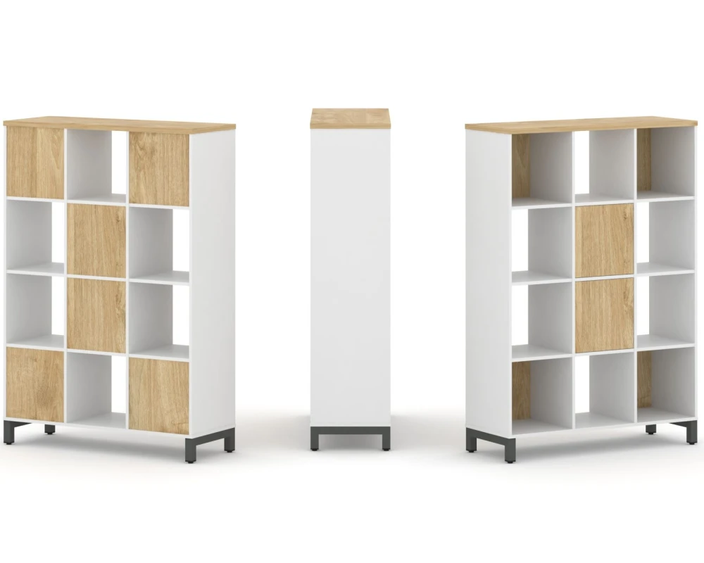 Набор стеллажа 1 сторон., 4 яр. 1121x400x1615 Стайл Проджект / Style Project