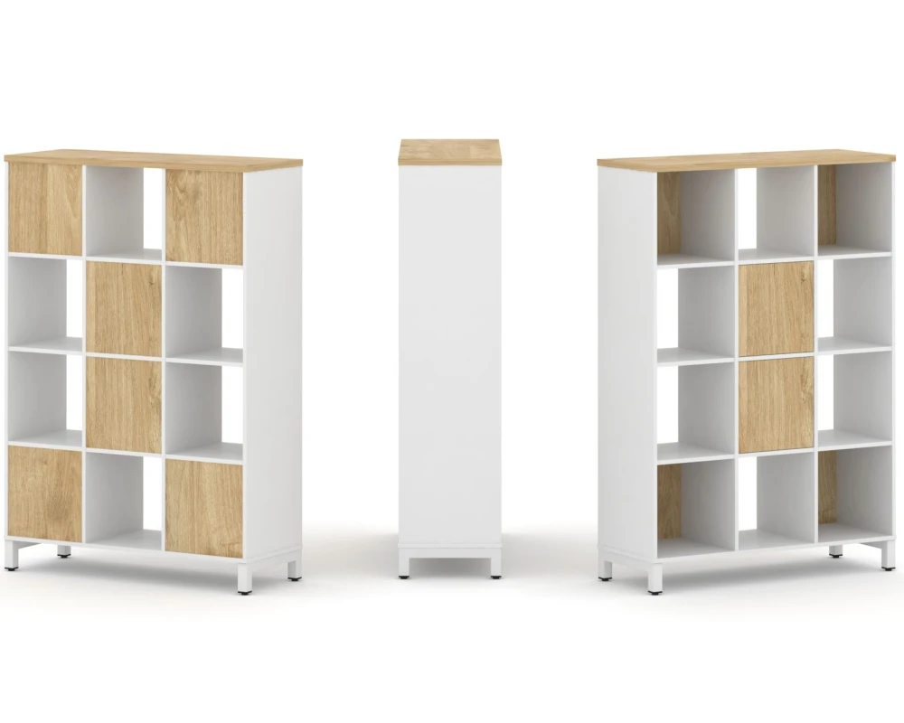 Набор стеллажа 1 сторон., 4 яр. 1121x400x1615 Стайл Проджект / Style Project