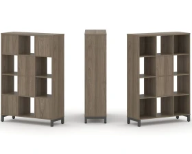 Набор стеллажа 1 сторон., 4 яр. 1121x400x1615 Стайл Проджект / Style Project images