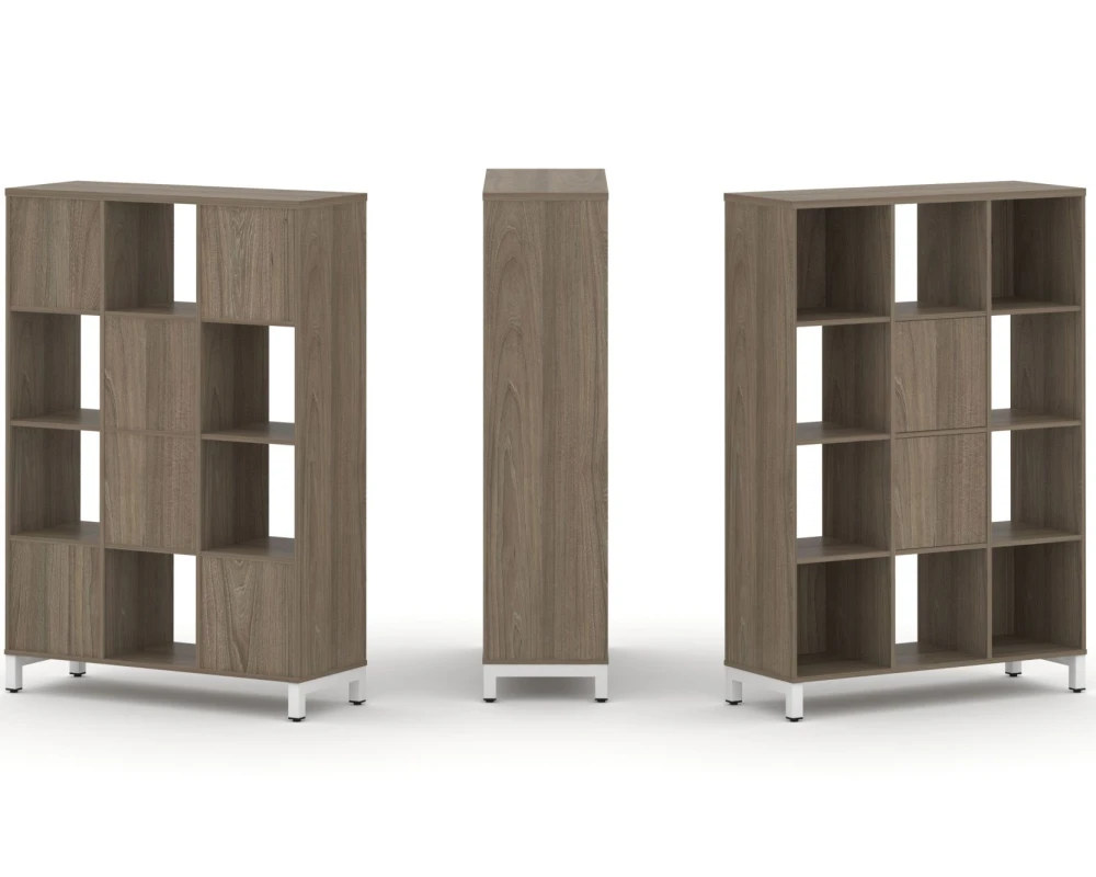 Набор стеллажа 1 сторон., 4 яр. 1121x400x1615 Стайл Проджект / Style Project