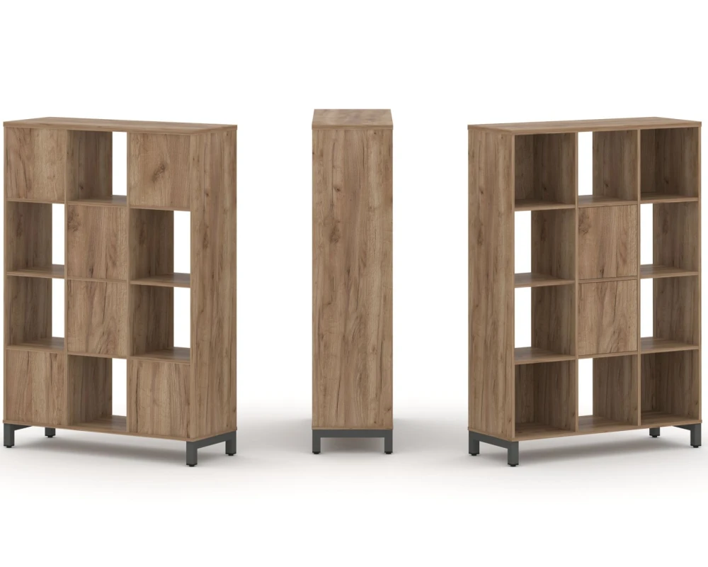 Набор стеллажа 1 сторон., 4 яр. 1121x400x1615 Стайл Проджект / Style Project