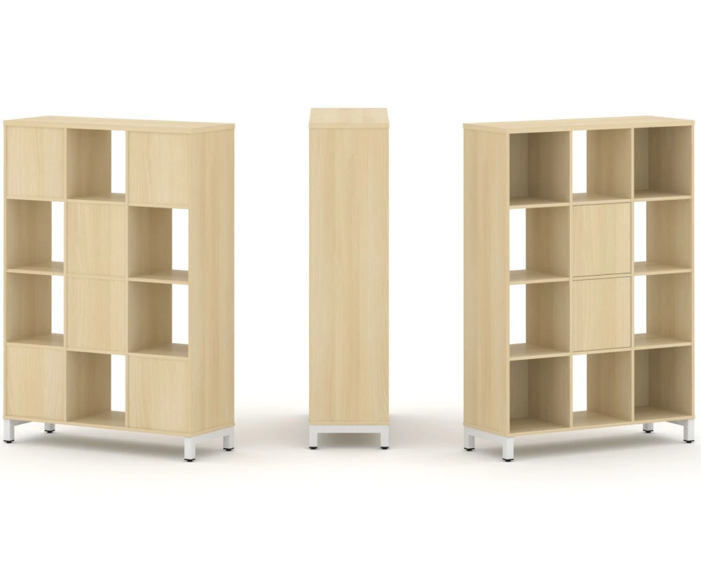 Набор стеллажа 1 сторон., 4 яр. 1121x400x1615 Стайл Проджект / Style Project