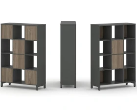 Набор стеллажа 1 сторон., 4 яр. 1121x400x1615 Стайл Проджект / Style Project images