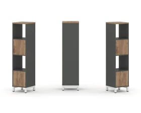 Набор стеллажа 1 сторон., 4 яр. 387x400x1615 Стайл Проджект / Style Project images