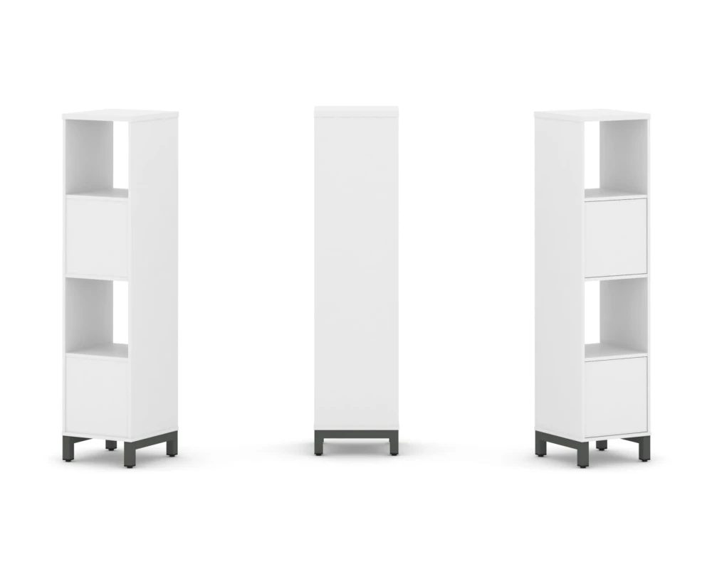 Набор стеллажа 1 сторон., 4 яр. 387x400x1615 Стайл Проджект / Style Project