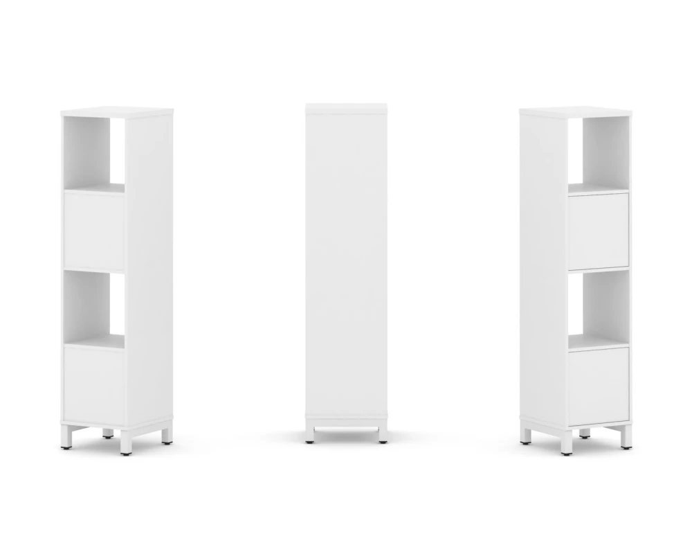 Набор стеллажа 1 сторон., 4 яр. 387x400x1615 Стайл Проджект / Style Project