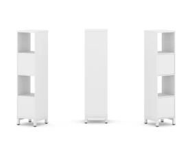 Набор стеллажа 1 сторон., 4 яр. 387x400x1615 Стайл Проджект / Style Project images