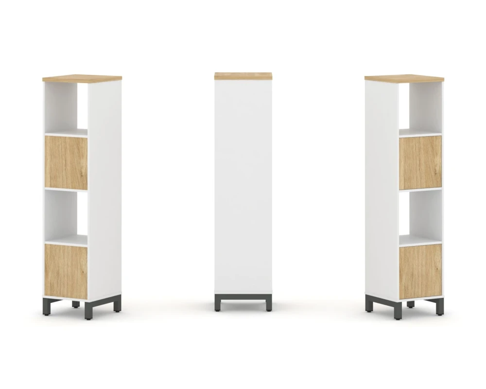 Набор стеллажа 1 сторон., 4 яр. 387x400x1615 Стайл Проджект / Style Project