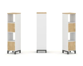 Набор стеллажа 1 сторон., 4 яр. 387x400x1615 Стайл Проджект / Style Project images