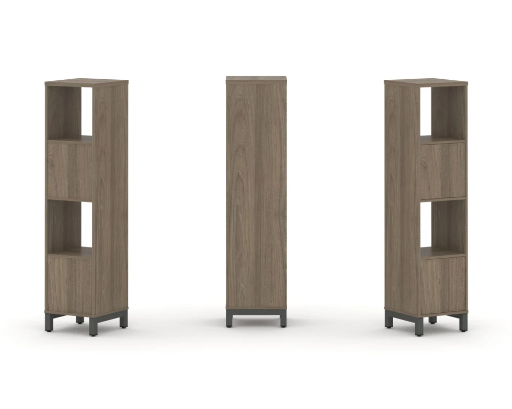 Набор стеллажа 1 сторон., 4 яр. 387x400x1615 Стайл Проджект / Style Project