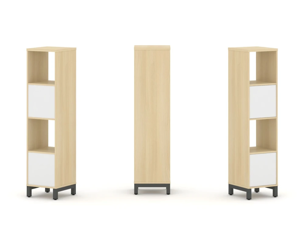 Набор стеллажа 1 сторон., 4 яр. 387x400x1615 Стайл Проджект / Style Project