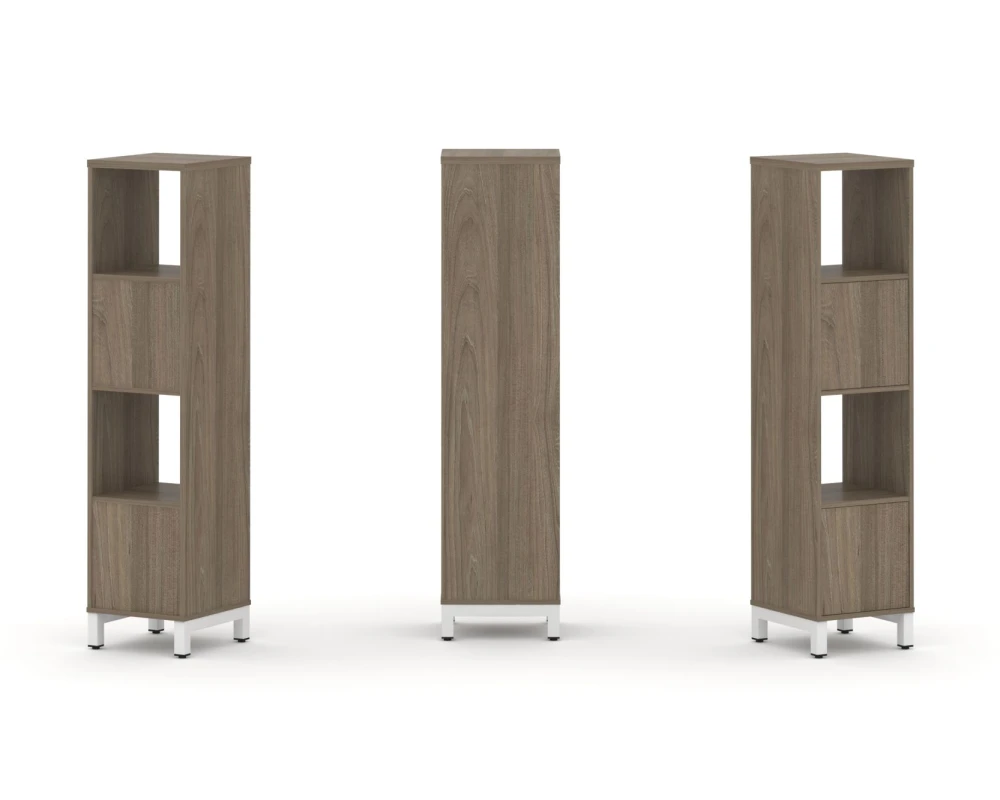 Набор стеллажа 1 сторон., 4 яр. 387x400x1615 Стайл Проджект / Style Project