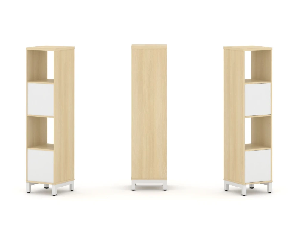 Набор стеллажа 1 сторон., 4 яр. 387x400x1615 Стайл Проджект / Style Project