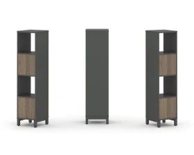 Набор стеллажа 1 сторон., 4 яр. 387x400x1615 Стайл Проджект / Style Project images