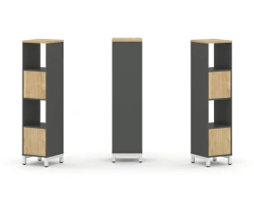 Набор стеллажа 1 сторон., 4 яр. 387x400x1615 Стайл Проджект / Style Project images