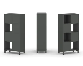 Набор стеллажа 1 сторон., 4 яр. 754x400x1615 Стайл Проджект / Style Project images