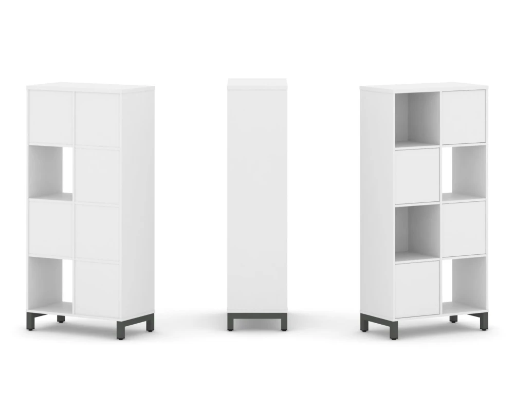 Набор стеллажа 1 сторон., 4 яр. 754x400x1615 Стайл Проджект / Style Project