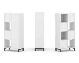 Набор стеллажа 1 сторон., 4 яр. 754x400x1615 Стайл Проджект / Style Project images