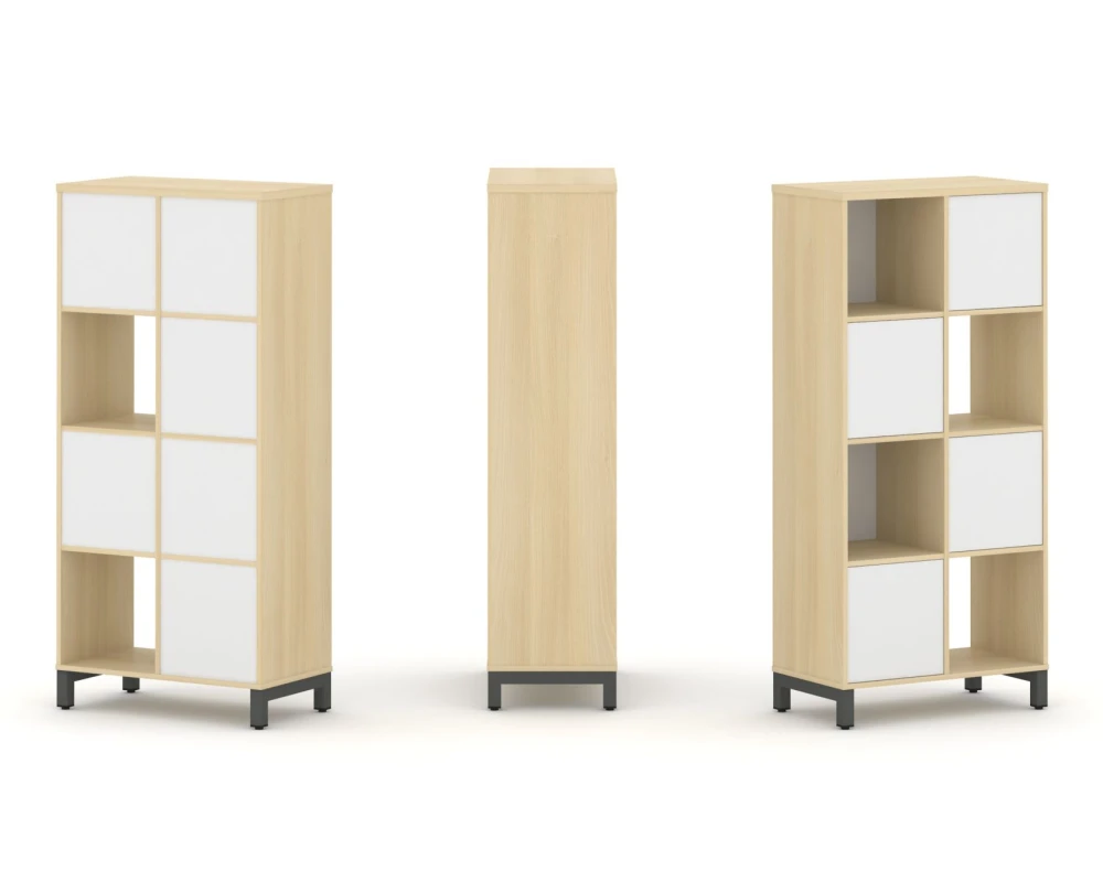 Набор стеллажа 1 сторон., 4 яр. 754x400x1615 Стайл Проджект / Style Project